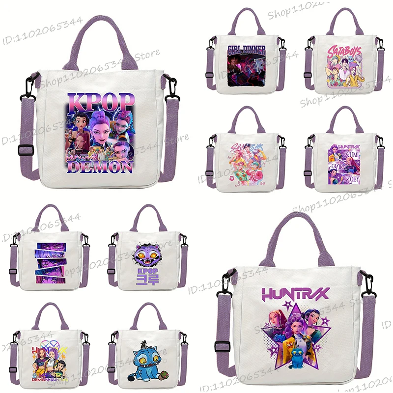 

Аниме аниме мультфильм принт сумка через плечо для женщин и мужчин корейская манга сумка на плечо мода аниме мультфильм холщовые сумки-тоут