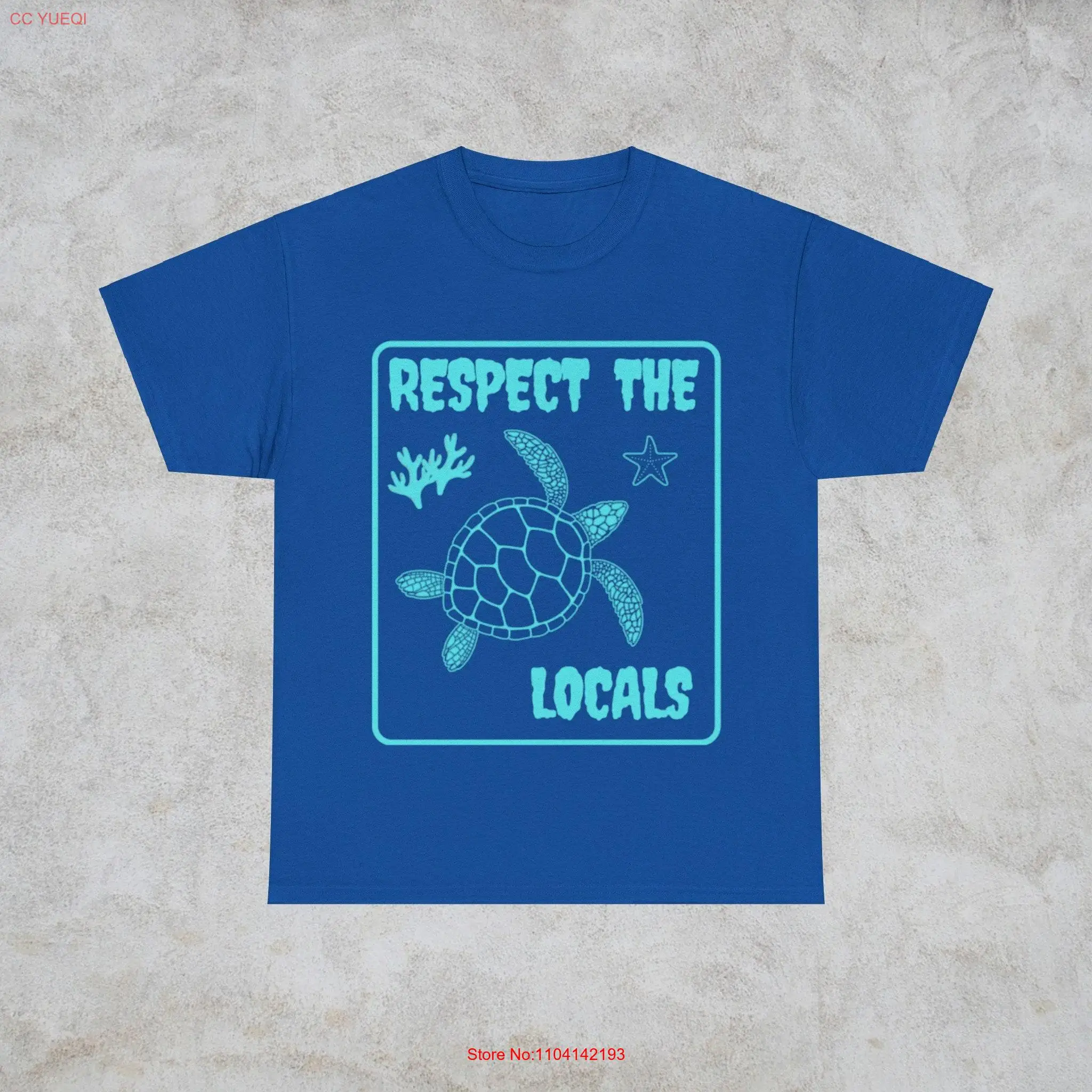 Respect the locals T shirt tee Aesthetic Trendy long or short sleeves