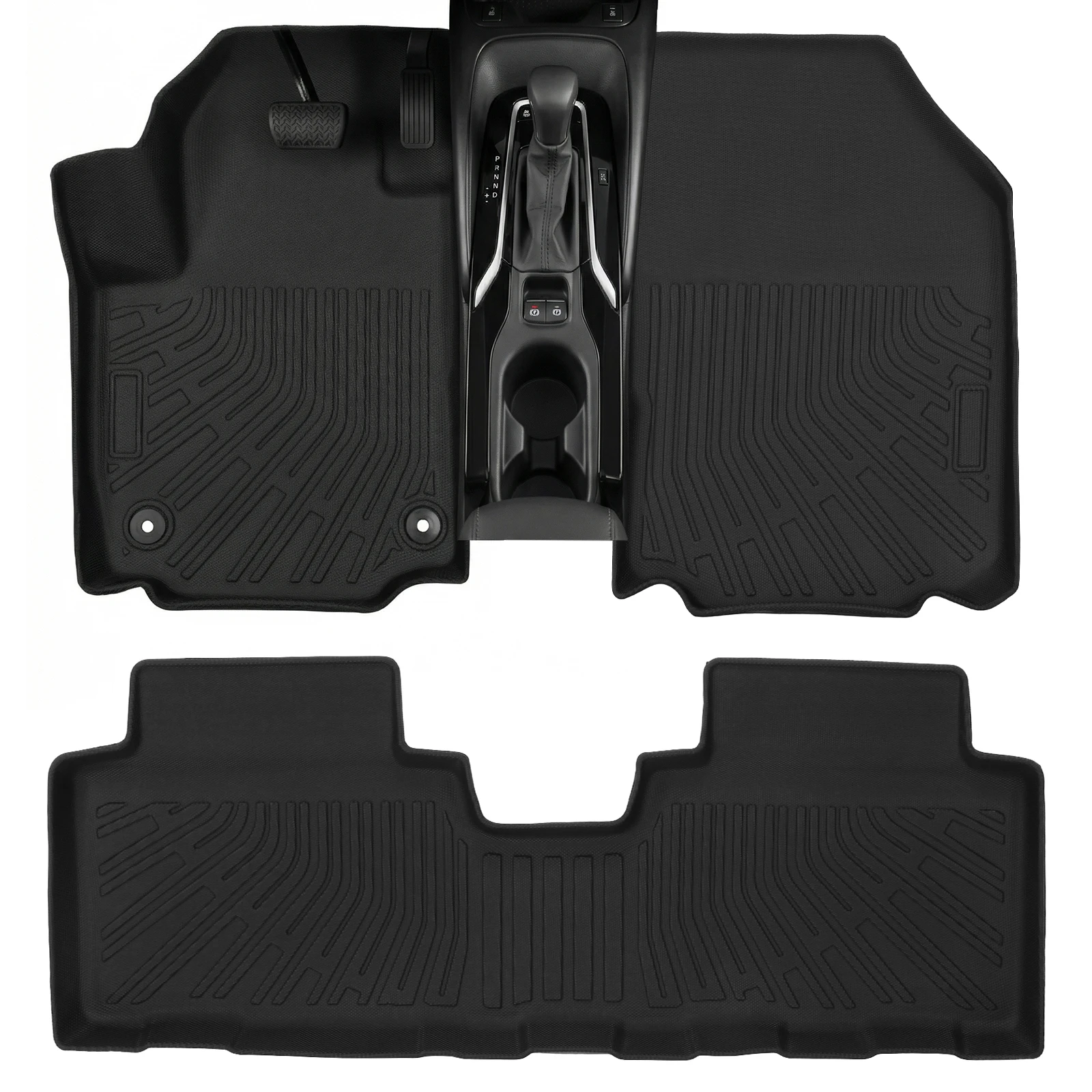 

Floor Liners Cargo Trunk Liner Set All Weather TPE Protection Full Set for Chevrolet Equinox 2018-2024