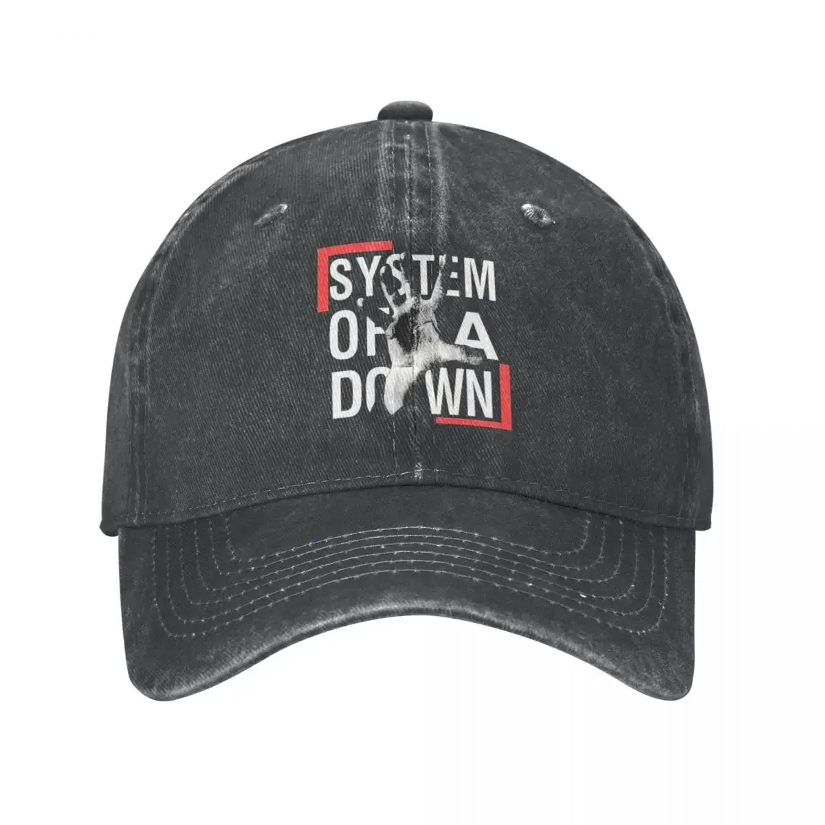 System Of A Down DeniinBaseball Cap Rock Band Men Printed Trucker Hat Summer Stylish Gym Casual Snapback Cap