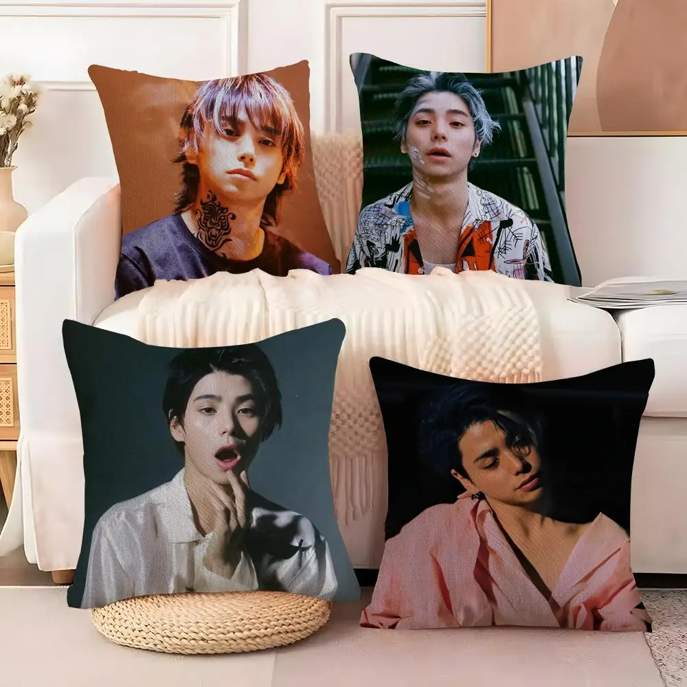 

Чехол для подушки N-Nijiro Murakami, мягкий плюшевый чехол для дивана, декоративная наволочка с двусторонним принтом, теплый подарок для дома