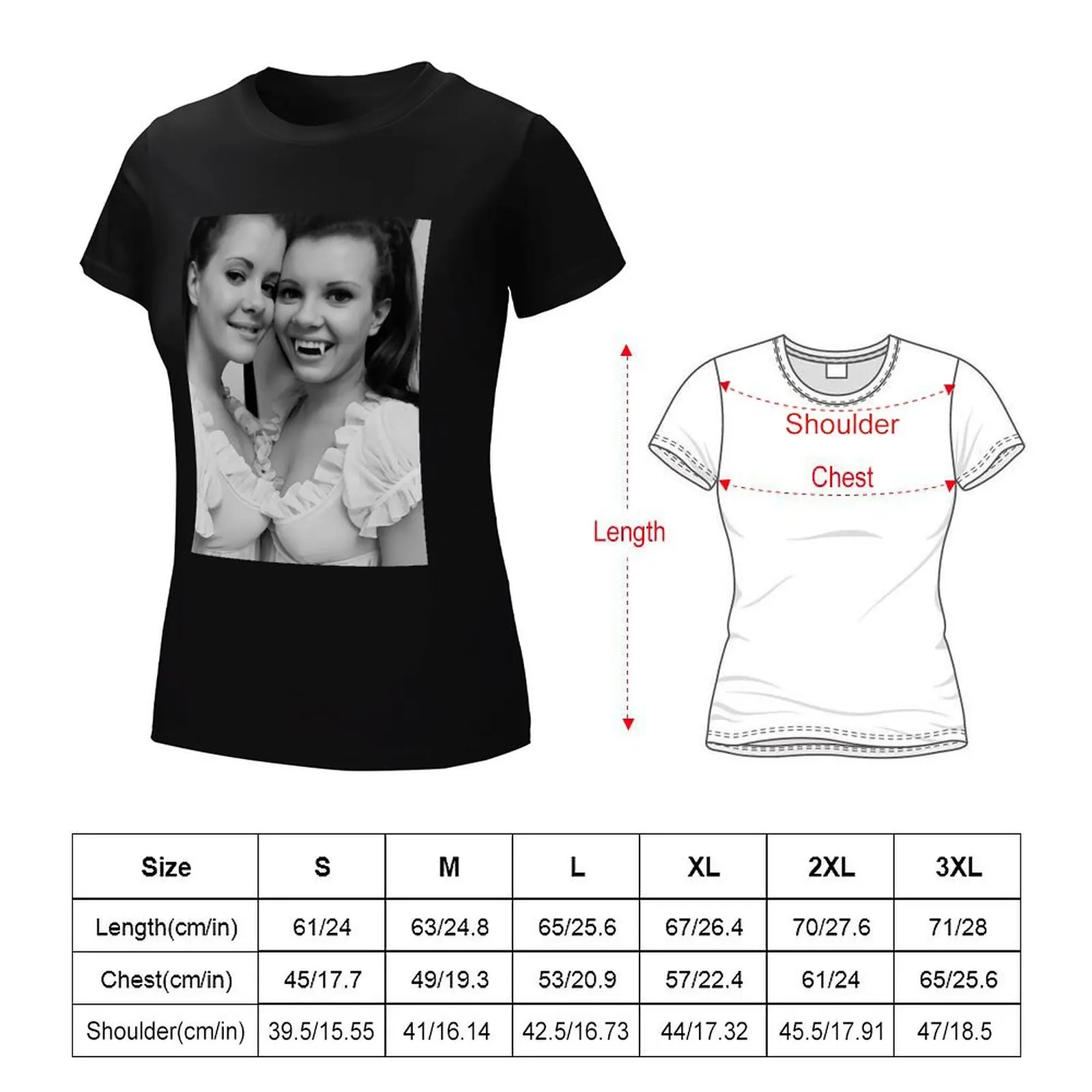 twins of evil T-shirt tees cute clothes Woman clothes