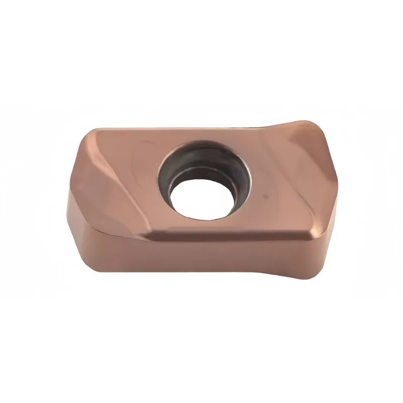 For CNC milling inserts, double-sided LNMU0303ZER-MJ replaces 1135 blades with large coarse cuts