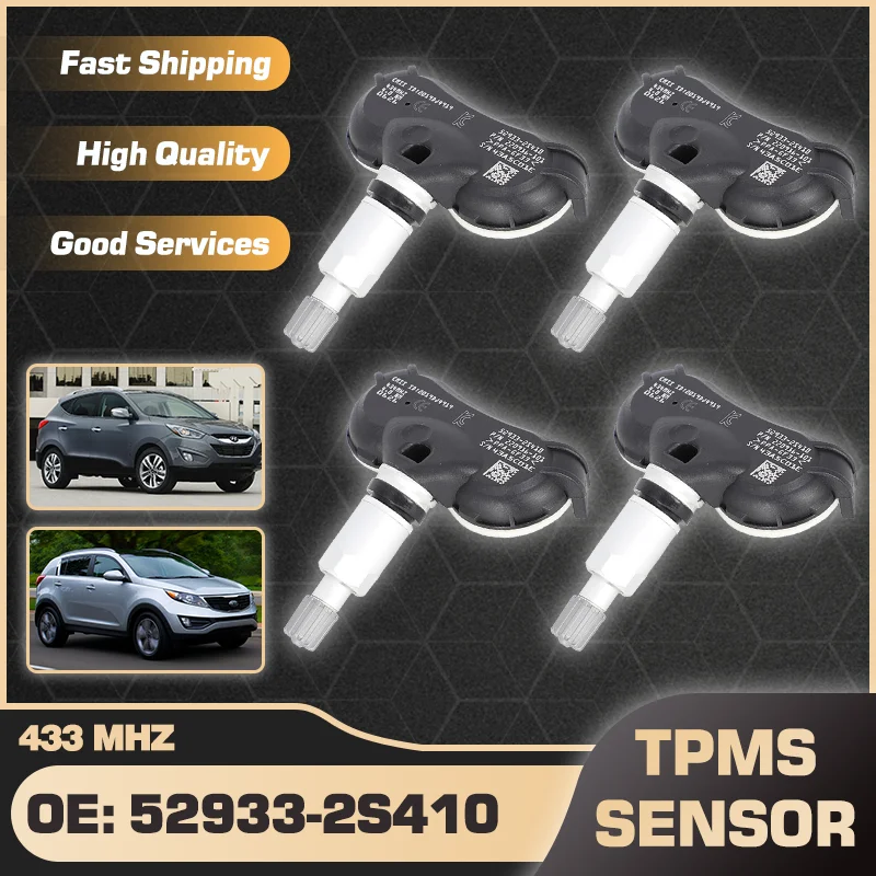 

Car TPMS Tire Pressure Sensor 52933-2S410 For Hyundai Ix35 2013-2015 Hyundai Tucson 2011-2015 Kia Sportage 2014-2015 52933-2S400