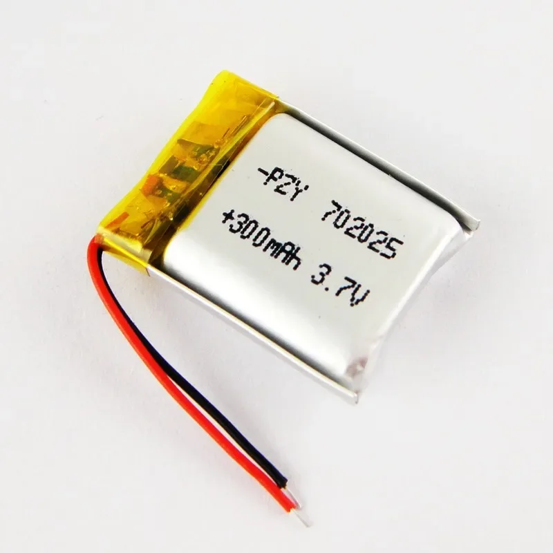 New 702025 Brown Polymer Lithium Battery Point Reading Pen Lighter 3.7V Of Built-in Rechargeable Batteries 300mAh Rechargeable L