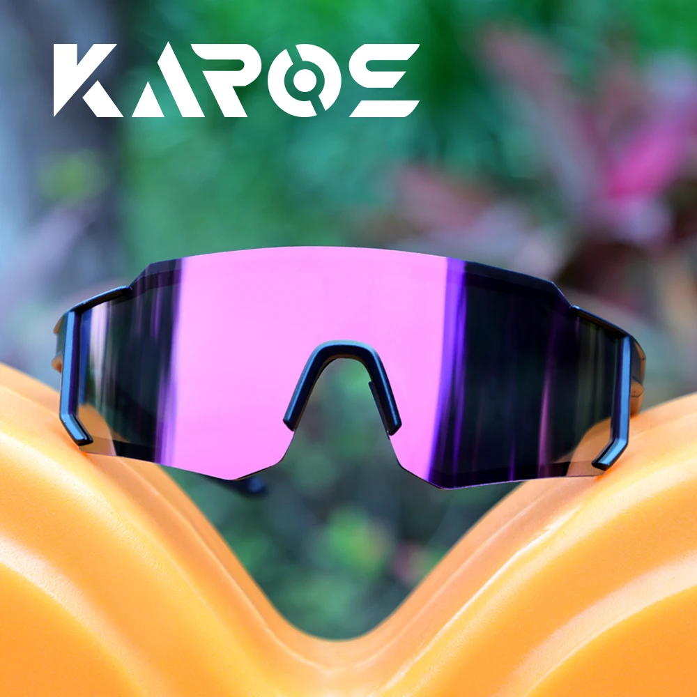 KAROS Fashion Cycling Glasses Bike Baseball Sunglasses for Men UV400 Sports MTB Outdoor Goggles Bicycle Women Sunglasses Riding