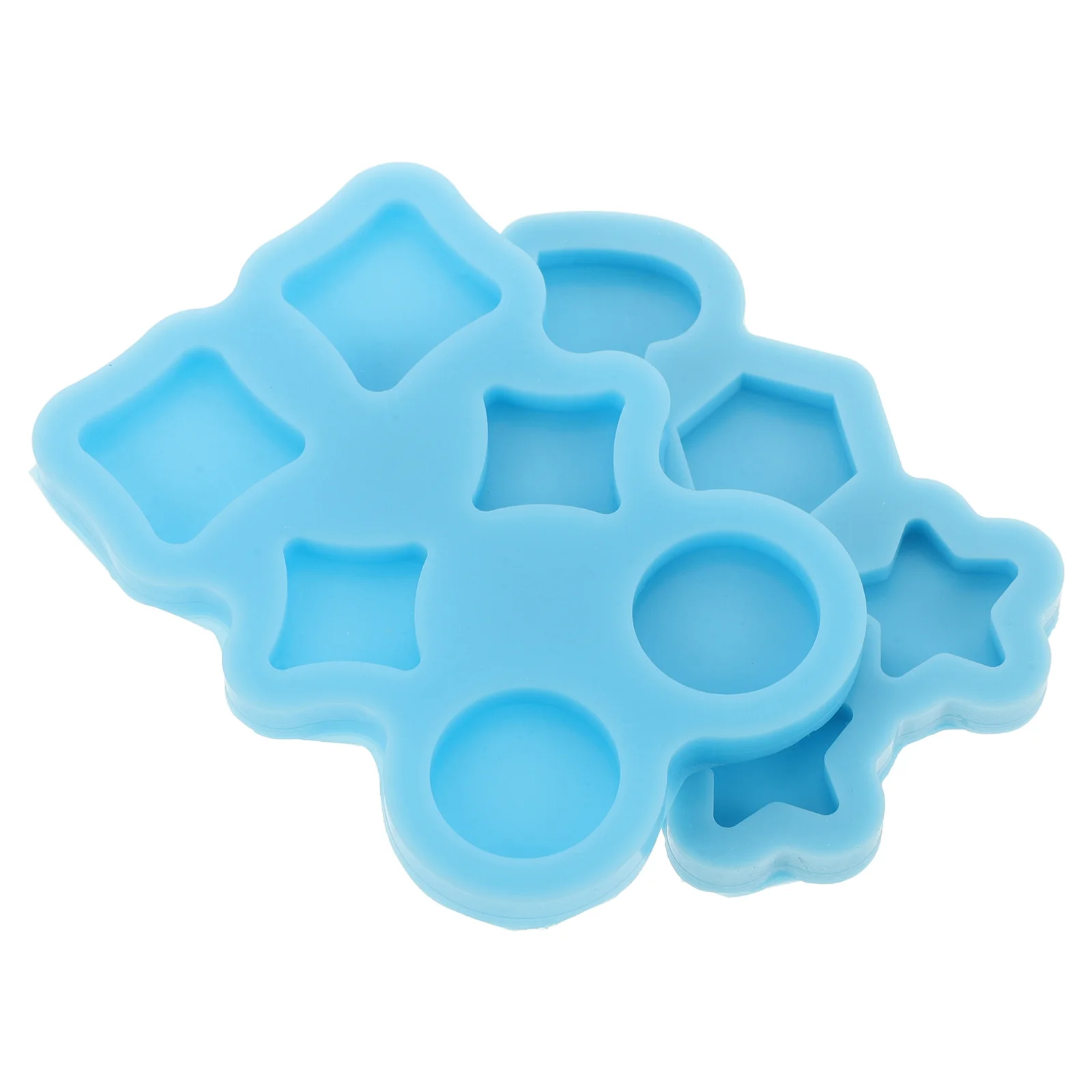 

2 шт. силиконовые формы для ювелирных изделий, звезда, сердце, квадратные круглые, неправильной формы, серьги «сделай сам», брелок, эпоксидная смола, ремесло