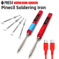 Pine64 Intelligent Portable Mini Smart Soldering Iron With Type-c to Usb-C Silicon Power Charging Cable Pinecil-bb2 BC2 KU C1