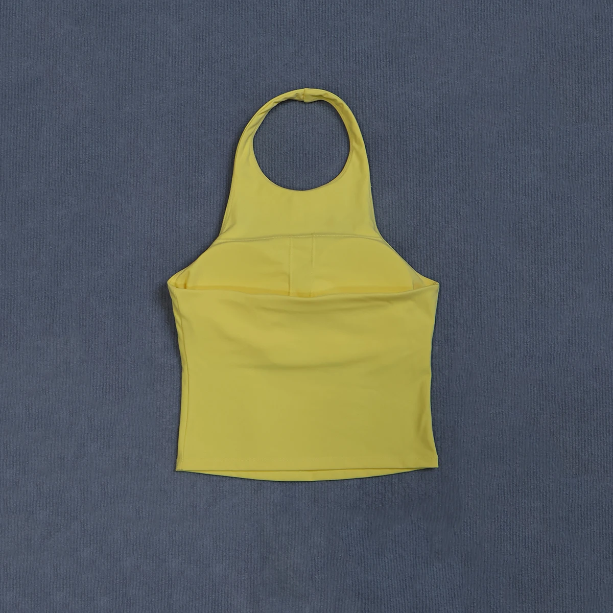 Ctenkevet Women Sports Vest With Built-In Pads Fitness Yoga Top Gym Workout Quick-Drying Neck Strap Style Fitness Sleeveless Top