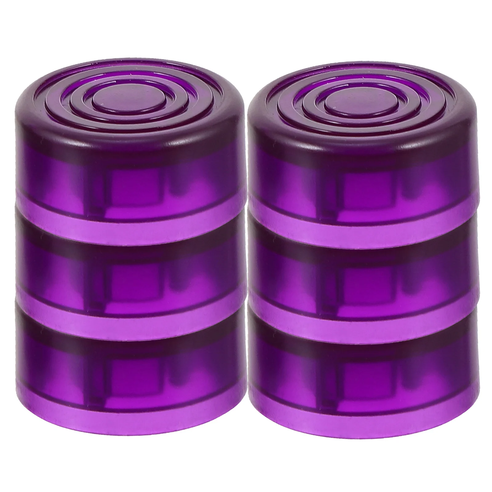 

6pcs Footswitch Toppers Plastic Pedal Caps For Electric Guitar Durable Stomp Electric Guitar Pedal Toppers Box Accessories