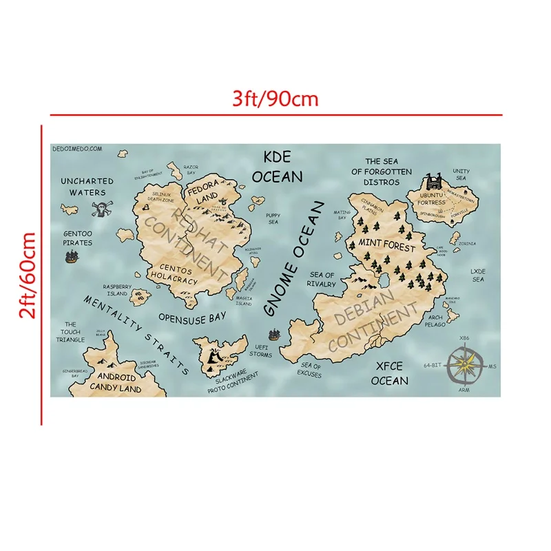 90*60 سنتيمتر خريطة خمر غير المنسوجة حائط لوح رسم ملصق فني و يطبع الصور غير المؤطرة غرفة المعيشة ديكور المنزل