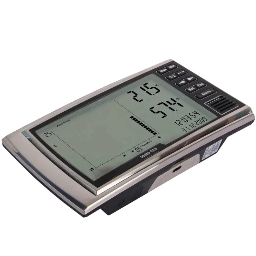 Large LCD display industrial digital thermohygrometer testo 623 Order-Nr.  0560 6230