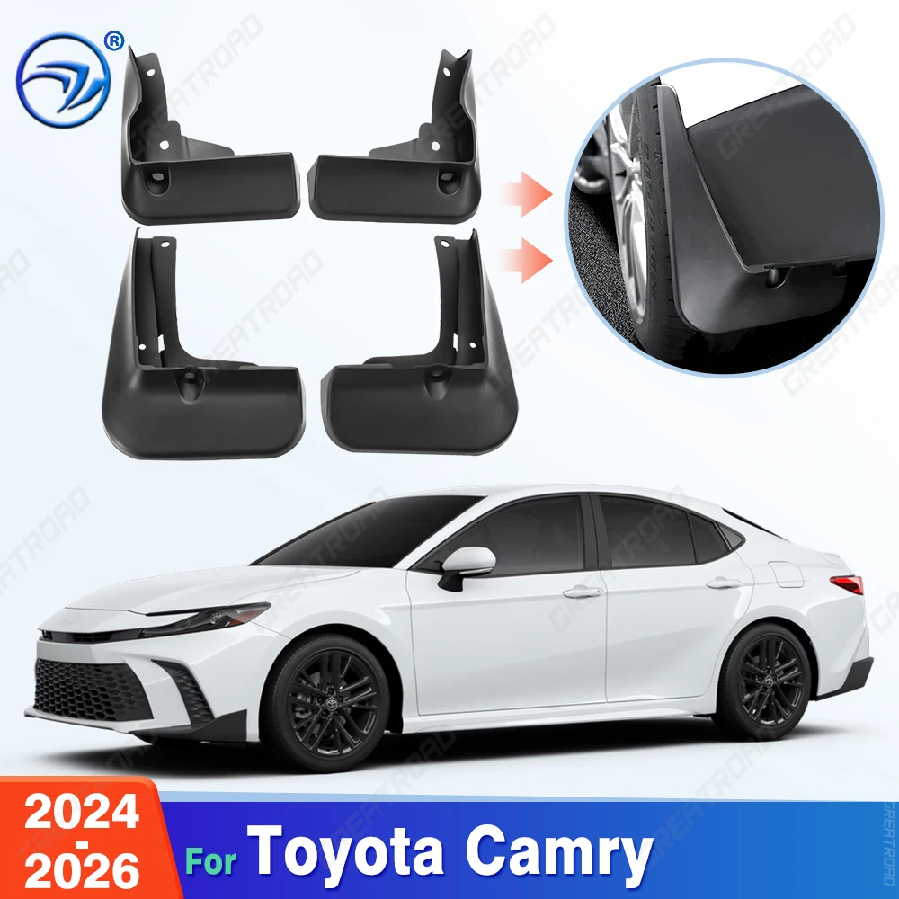 For Toyota Camry 2024 2025 2026 Fender Mudflaps Splash Guards Mudguards Mud Flaps Car Accessories
