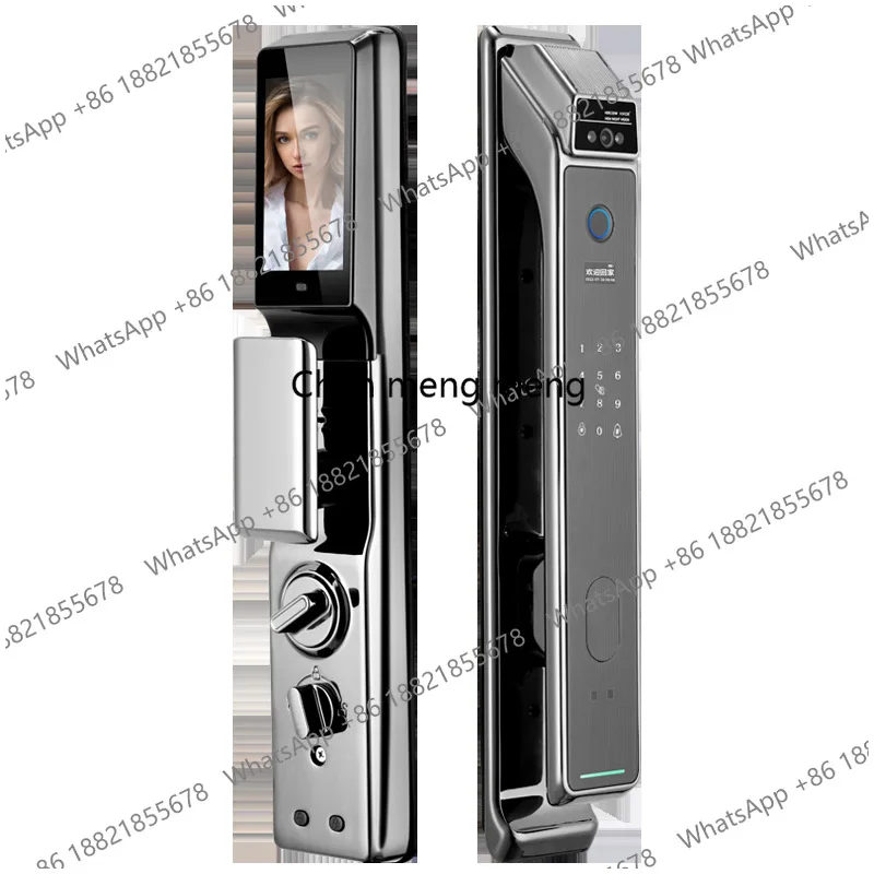 Automation 3D Face Recognition Fingerprint IC Card Password APP Remote Control Home Security Wifi Smart Electronic Door Lock