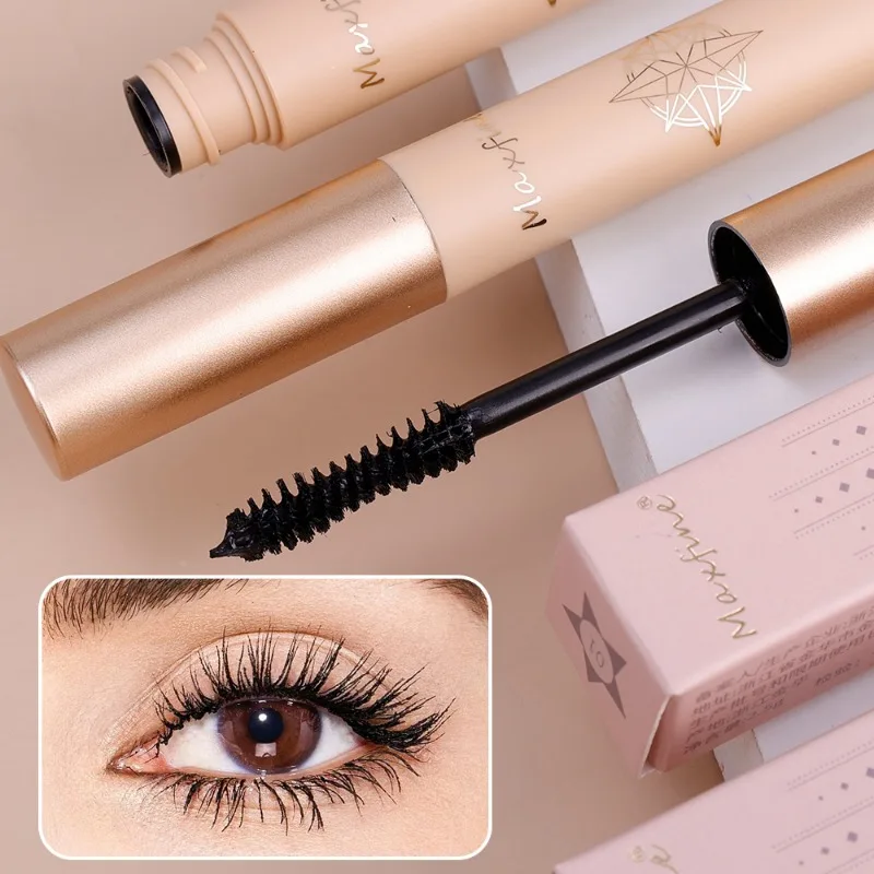 Extra Volumen Wimpern Mascara verlängert Wimpern Anti-Schweiß natürliche wasserdichte schnell trocknen schwarz braun matt Mascara Make-up Comes tics