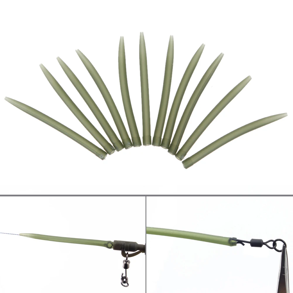 مادة مطاطية ناعمة وأكمام مضادة للتغليف تتصل مع خطاف صيد السمك #1