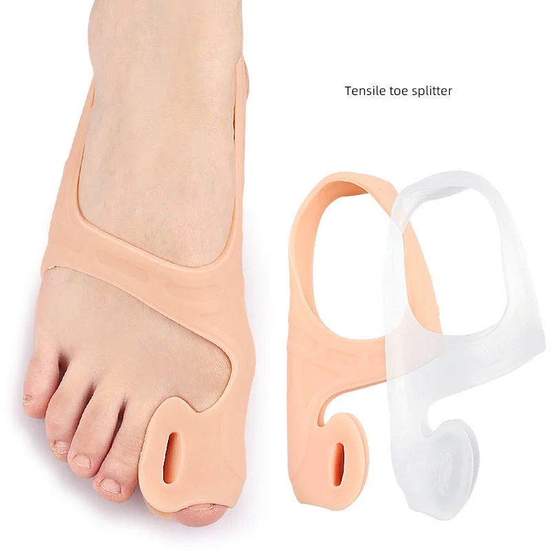 

Forefoot Pad SEBS Toe Separator For Day And Night Use Big Toe Eversion And Toe Superimposition Separator Soft Anti-wear