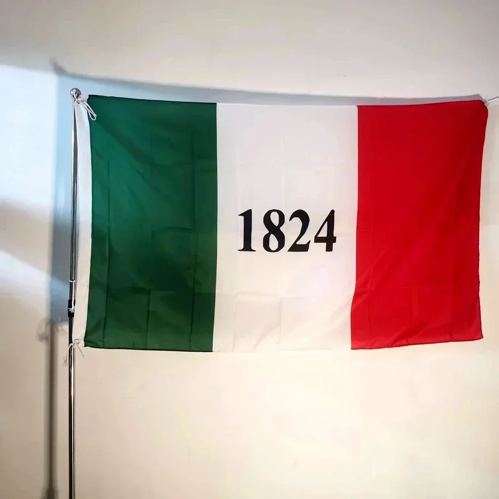 

Alamo 1824 Historical Flag 90x150cm Polyester Banner Patriotic Outdoor Wall Garden Decoration