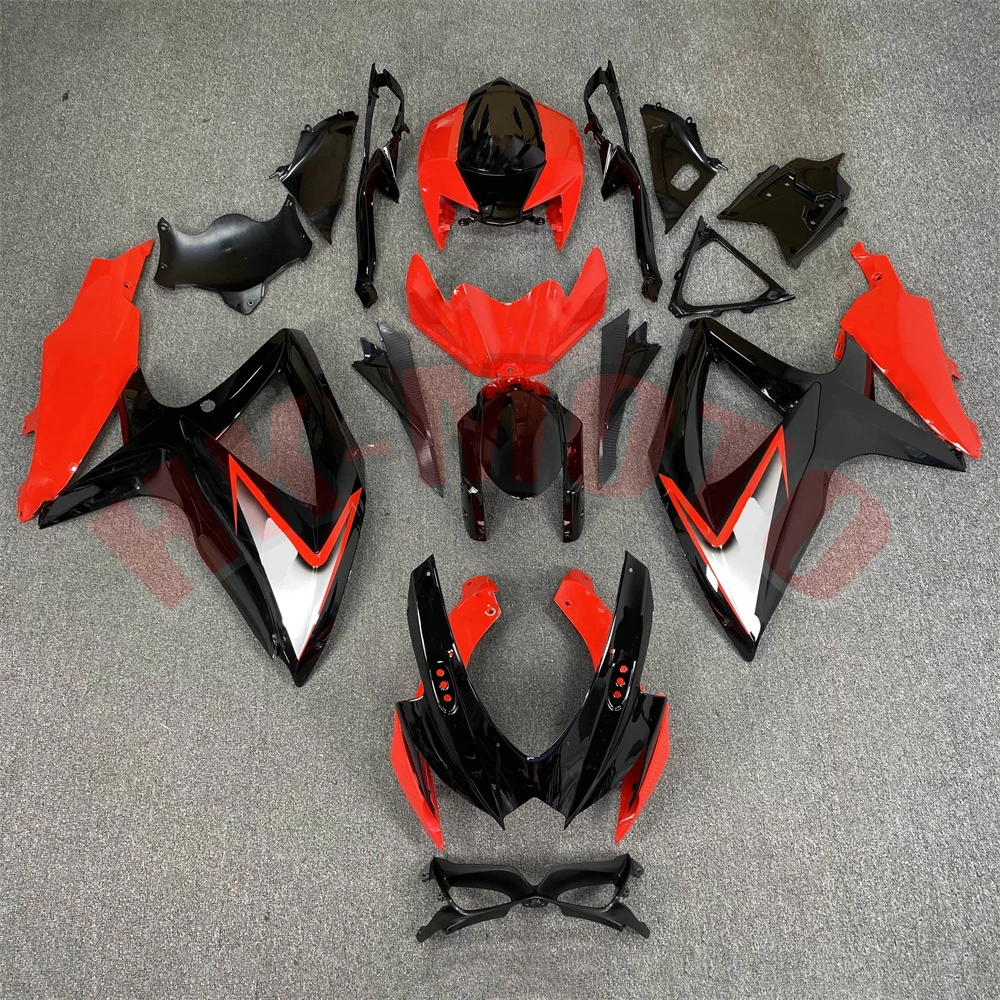 Motorcycle Fairing Kit Fit For GSX-R 600 750 GSXR600 GSXR750 2008-2010 K8 K9 K10 Bodywork Set High Quality ABS Injection Red