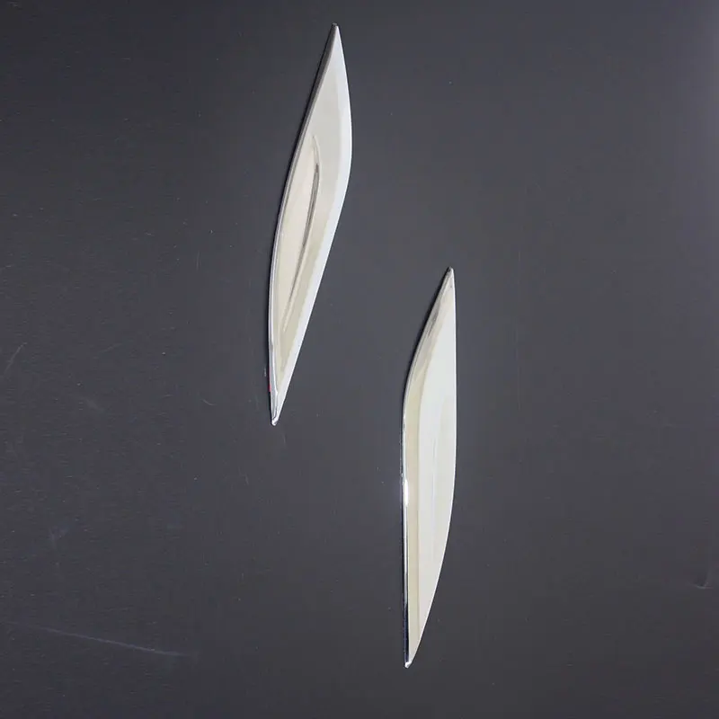 Car Chrome Side Vent Trim Decorative For Toyota Fortuner SW4 2015 2016 2017 2018 2019 2020 Accessories