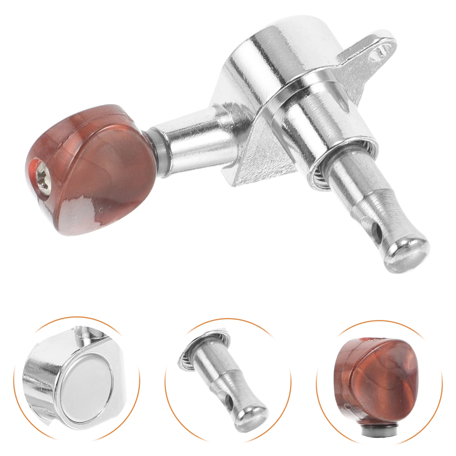 

Guitar Fully Enclosed Tuners Accessory Peg Classical Tuning Machines Metal Bass Pegs