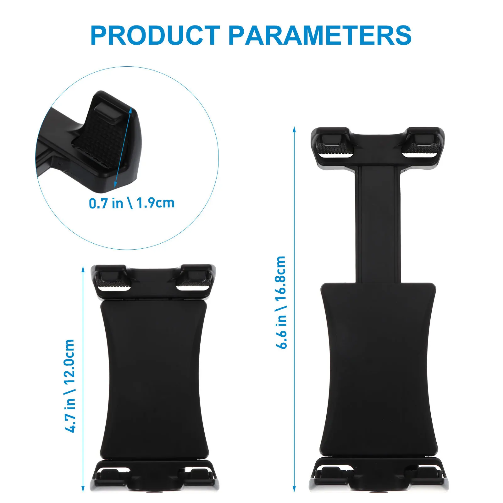 

Plastic Rotatory Tablet Phone Holder Universal Stand 360 Rotation Phone Bracket for Streaming Watching Videos Tablet Holder