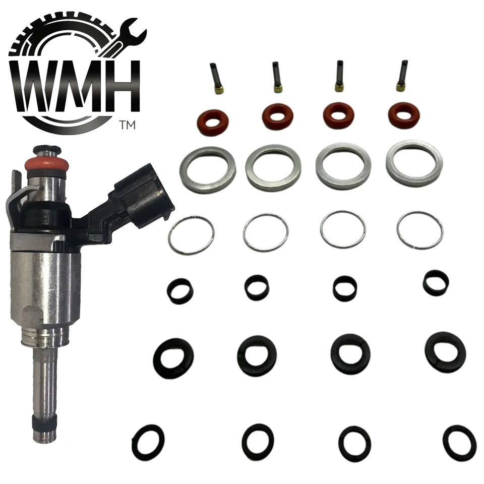 Juego de 4 kits de reparación de inyectores de combustible GDI PY0113250 PE2713250 para Mazda 3 6 CX-5 CX-4 2.5L Mazda CX3 2.0L Toyota 2GRFKS, 3.5L