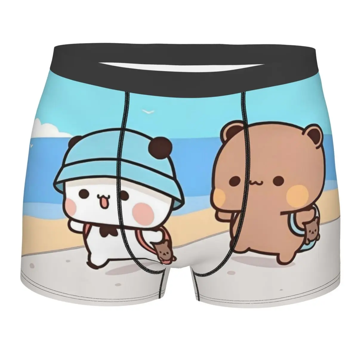 

Men's Bubu Yier Beer Cartoon Underwear Sexy Boxer Shorts Panties Male Soft Underpants S-XXL