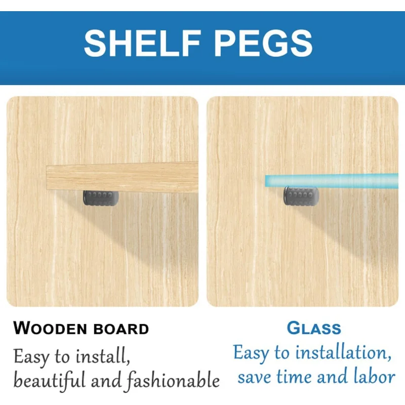 30 Buah Pin Rak Pasak Rak Kabinet Perlengkapan Rak Pin Braket Rak Furnitur Rak Buku Penyangga Rak Pin Pengunci