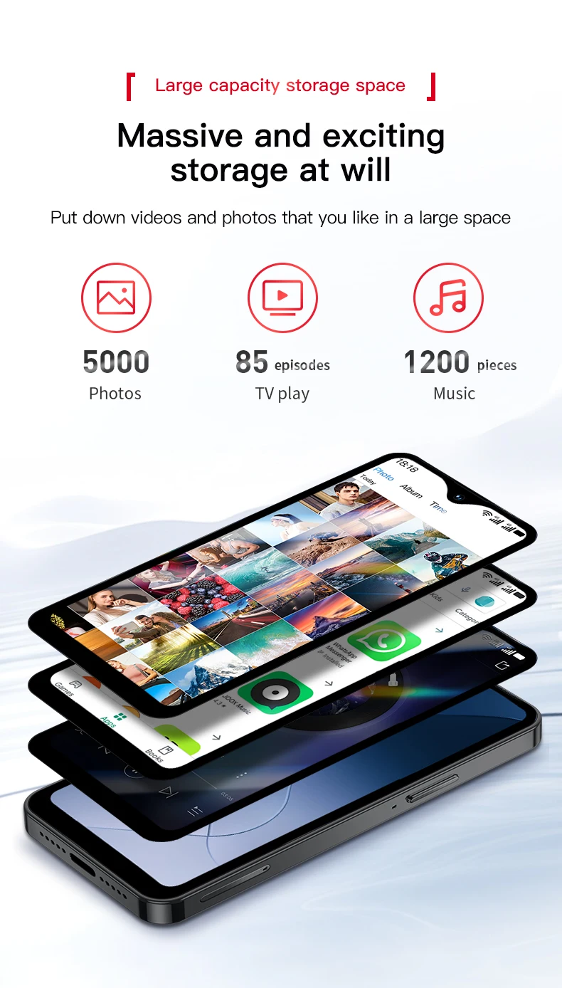 SERVO 17SE Mini Cute 4G Smartphone Android 8.1 16GB ROM 2 SIM Standby HD Camera GPS OTG Bluetooth Play Store Small Pocket Phone