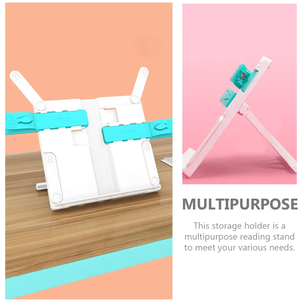 

Folding Book St Shelf Holder Adjustable Children Bookshelf School Use Strong Foldable Storage PP ABS Materials Suitable