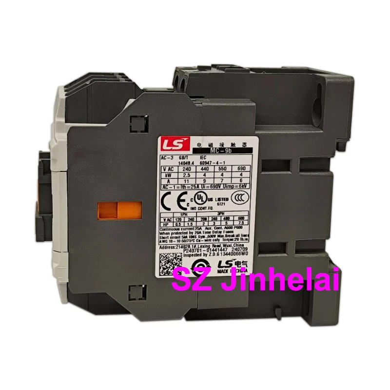 Authentic Original LS Electromagnetic Contactor MC-9b MC-12b 1a1b DC220V DC110V DC24V AC220V AC110V AC24V AC380V