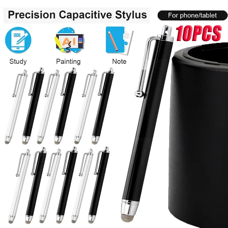 

Anti-Lost Rope Hole Stylus WK104B - Fiber Capacitive Pen for Tablets/Phones, Universal Apple Pencil Alternative