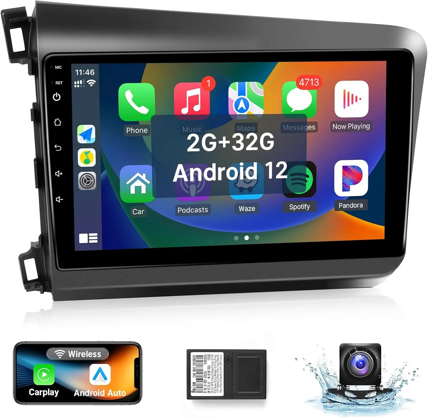 9'' Touch Screen Ca…
