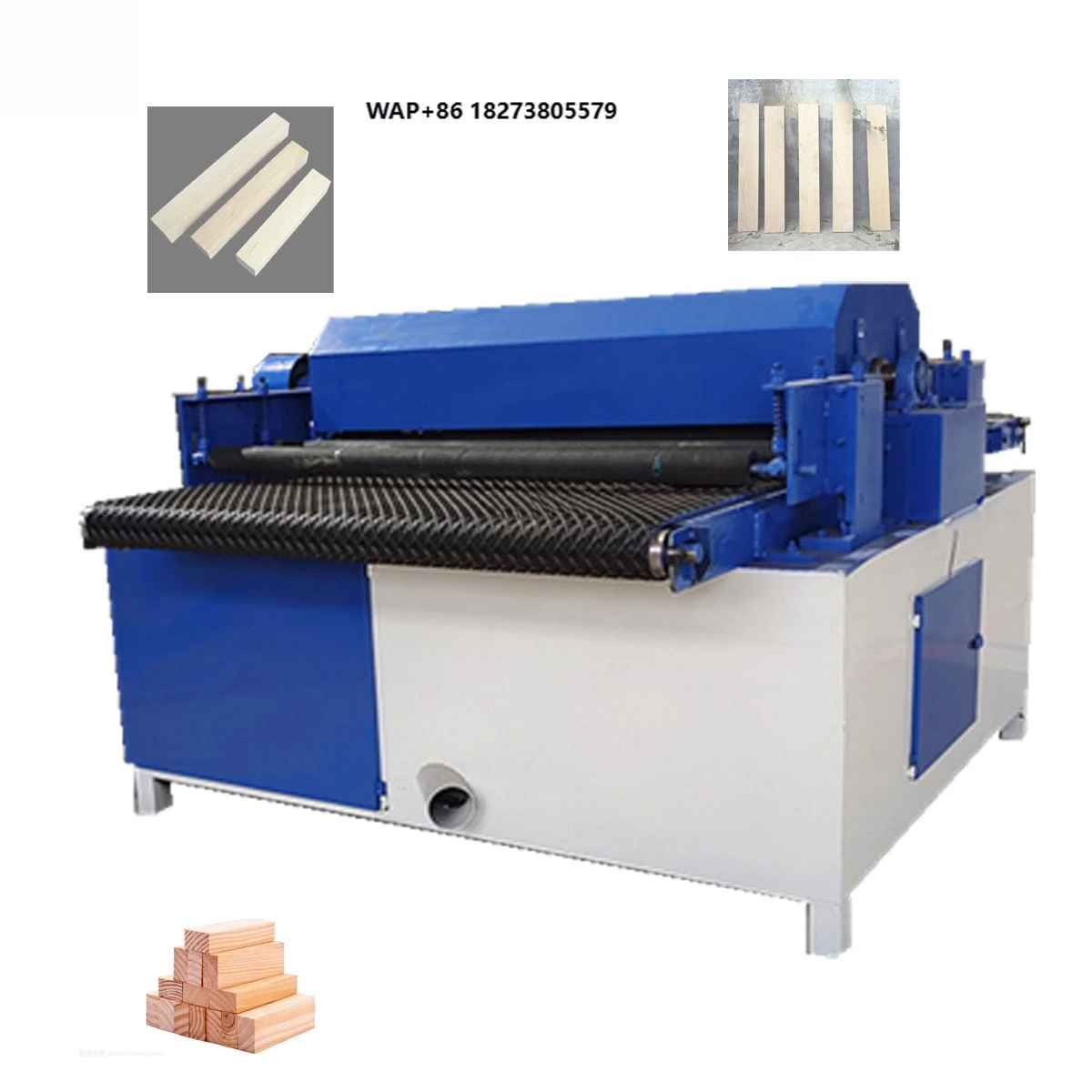 Chain Saw Wood Cutting Automatic Multi Blade Wood Cutting Rip Saw Machine Wood Saw Machines