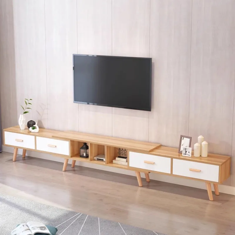 

Trendy Unique Tv Table Wood Shelf Luxury Nordic Modern Dressers Living Room Tv Stands Universal Archivadores Bedroom Furniture