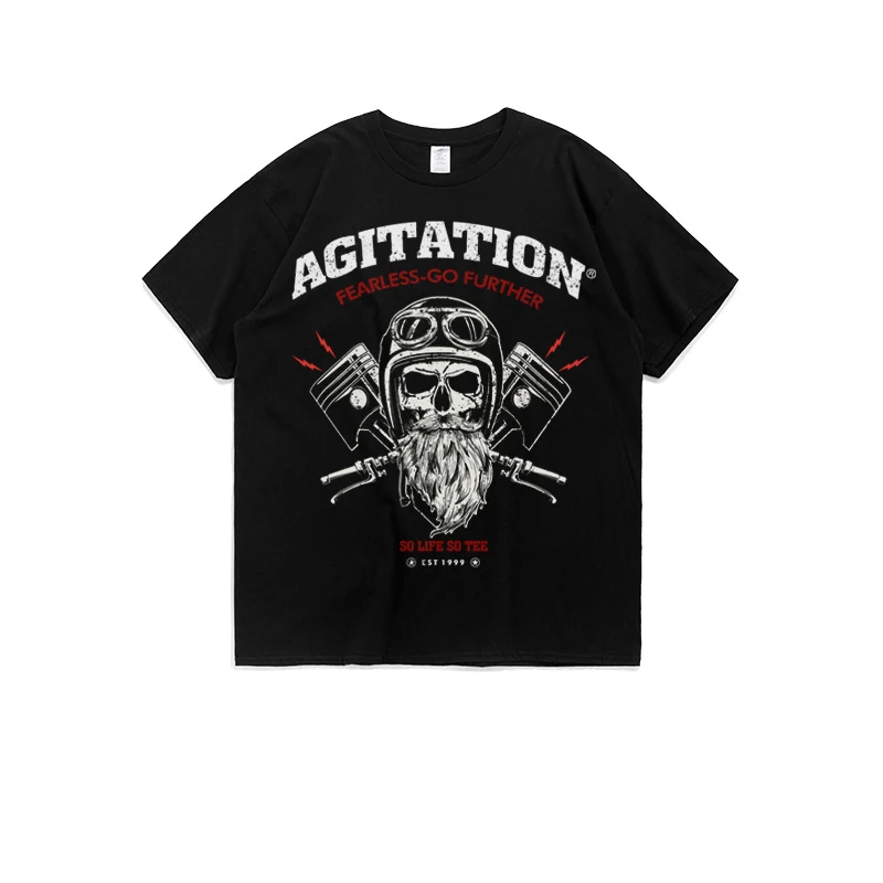 

Summer 2025 new short-sleeve T-shirts for men and women high street American style loose and trendy casual tops