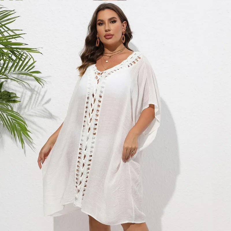 Women's Dress Summer New Women's Loose Beach Bikini Over Cover-up
