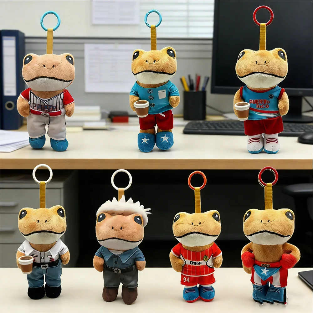 

Sapo Concho Badbunny Frog Doll Cute Dressing Plush Doll Decorative Plush Doll Ugly Cute Doll Unique Rare Collection Gift