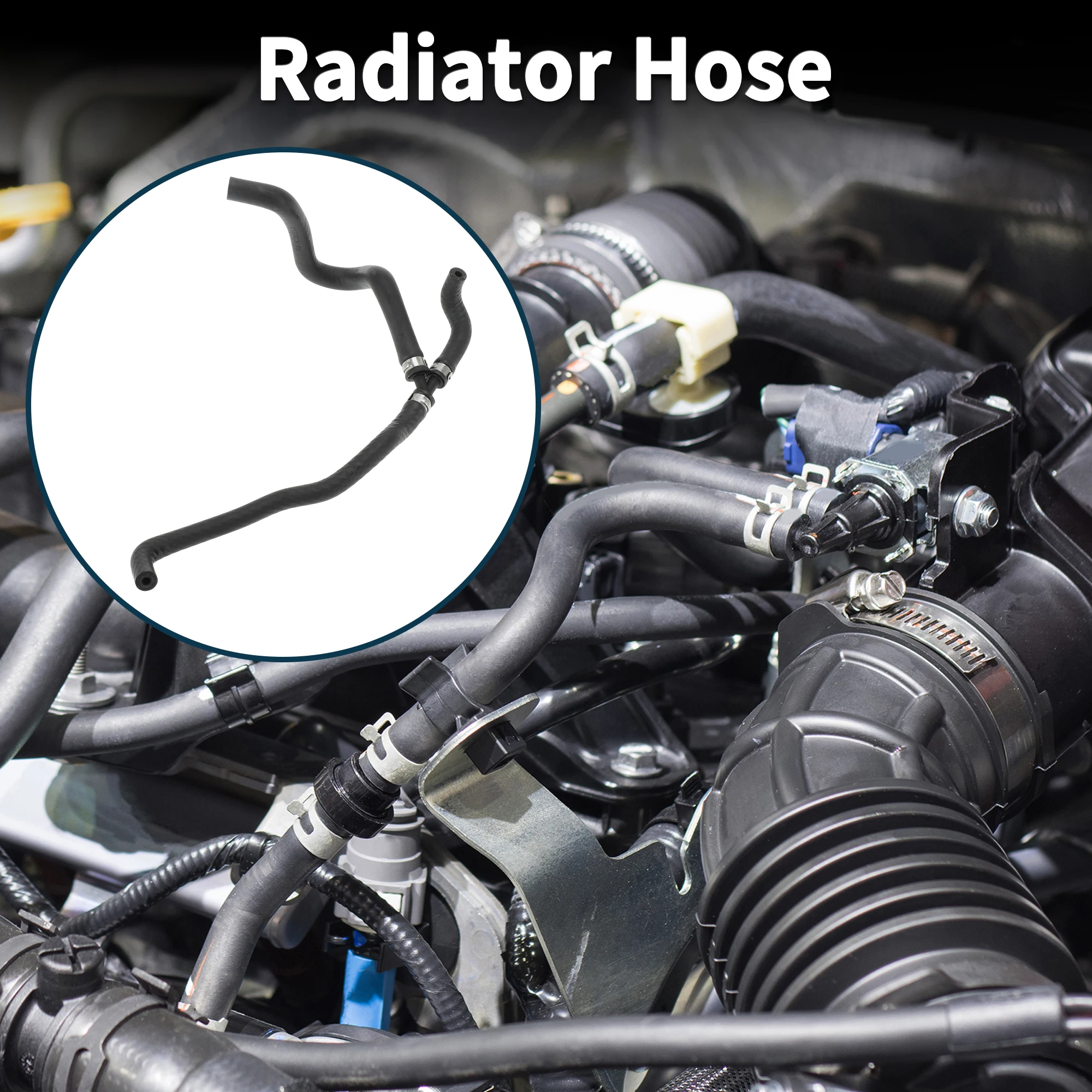 

UXCELL Radiator Hose No.17127589731 for BMW X5 4.4L 2010-2013 Coolant Pipe