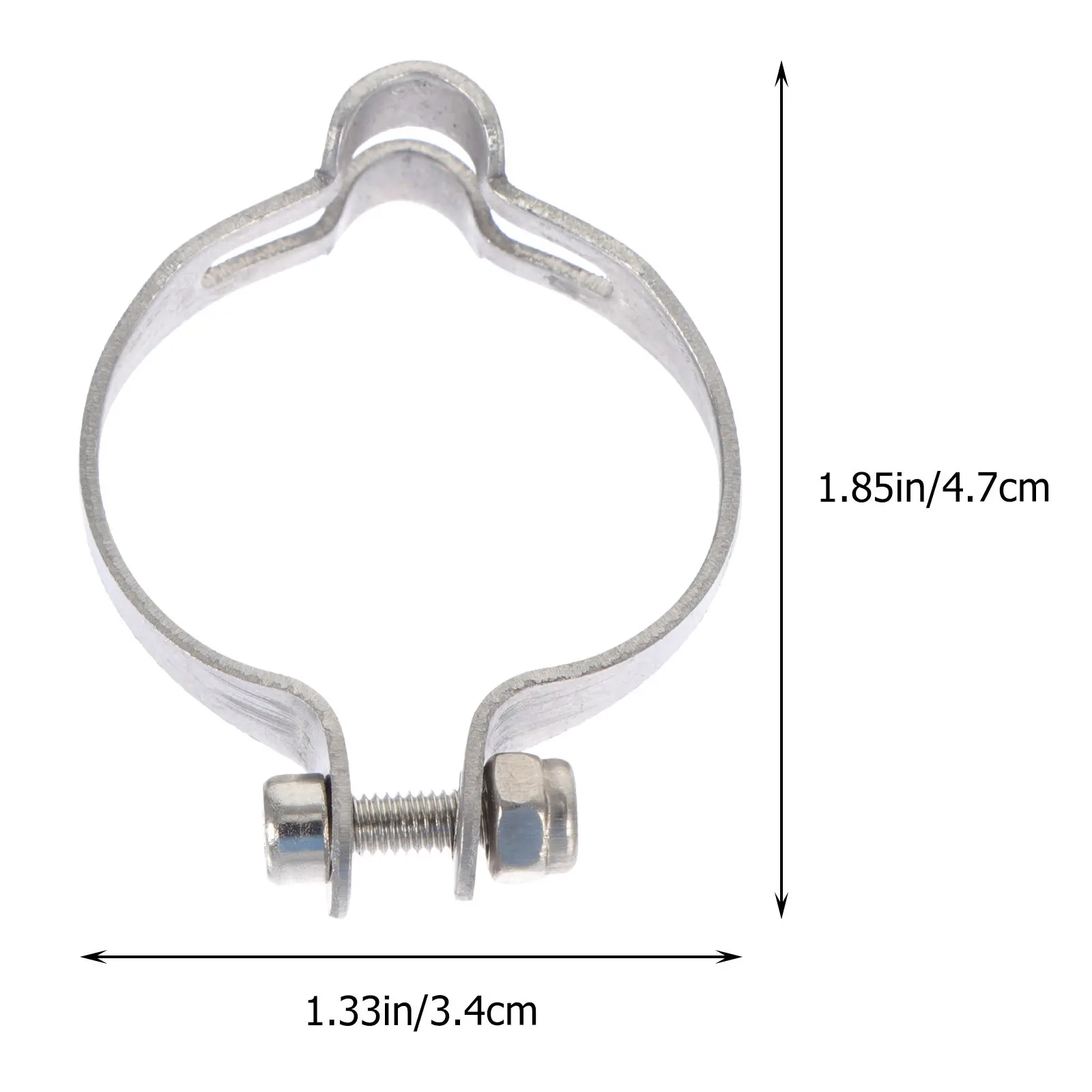 2Pcs Steel Bike Cable Clamp Holder Wear-Resistant Brake Shifter Line Clip Cycling Accessories Steel Bike Wire Clip