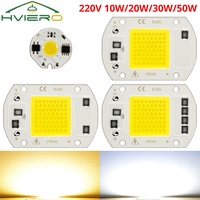 1Pcs COB LED Home Lamps Chip 10/20/30/50W Bulb High Power Smart Flood Spot Light Outdoor Decoration Atmosphere Garden Park Yard