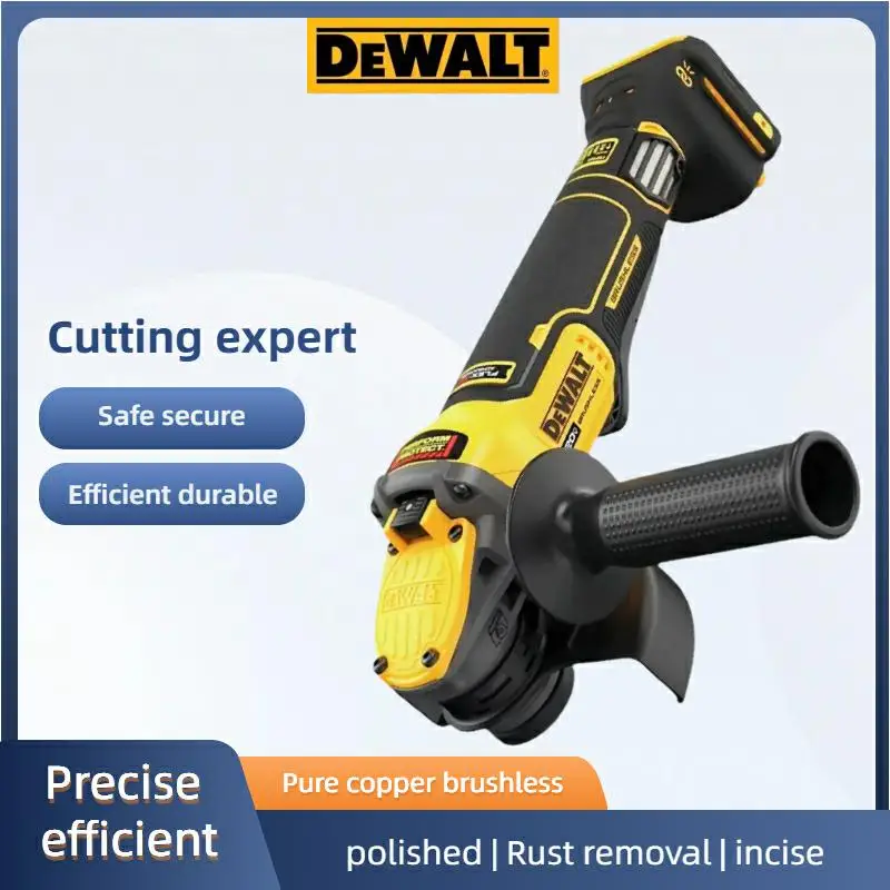 DEWALT DCG409 125mm Rechargeable Power Tool: Brushless Motor