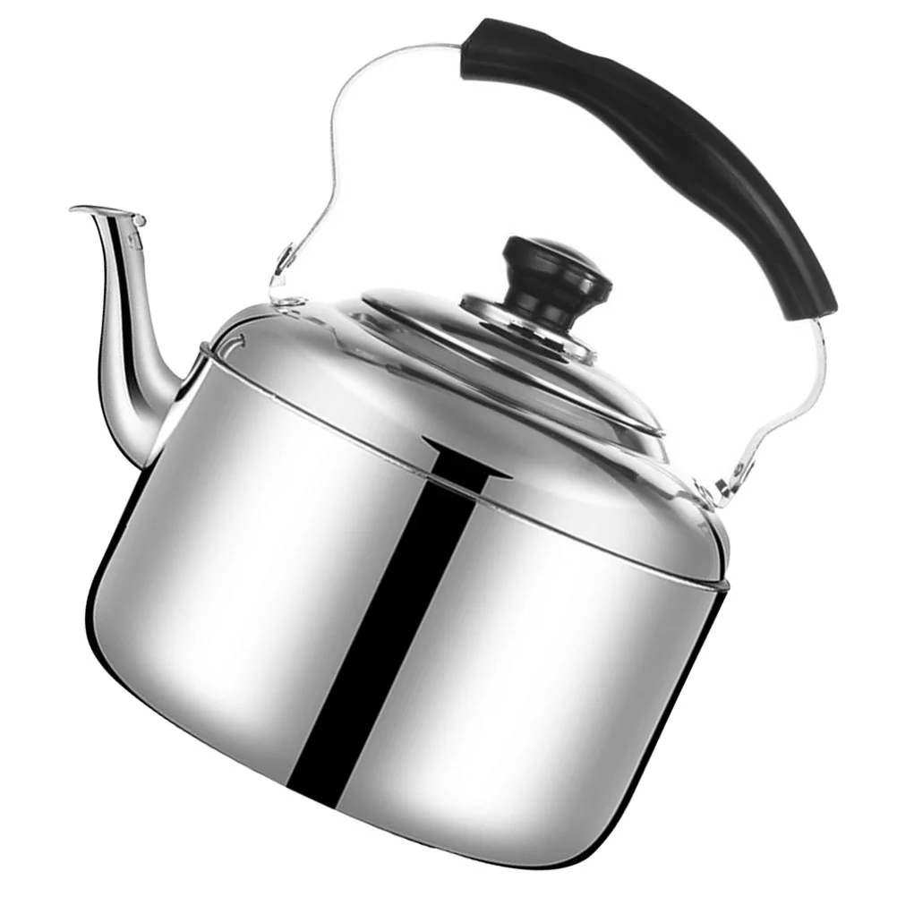 

Stainless Steel Kettle Sounding Thickened Water Kitchen Gadget Electric Kettles Whistling Teakettle Stovetop Metal