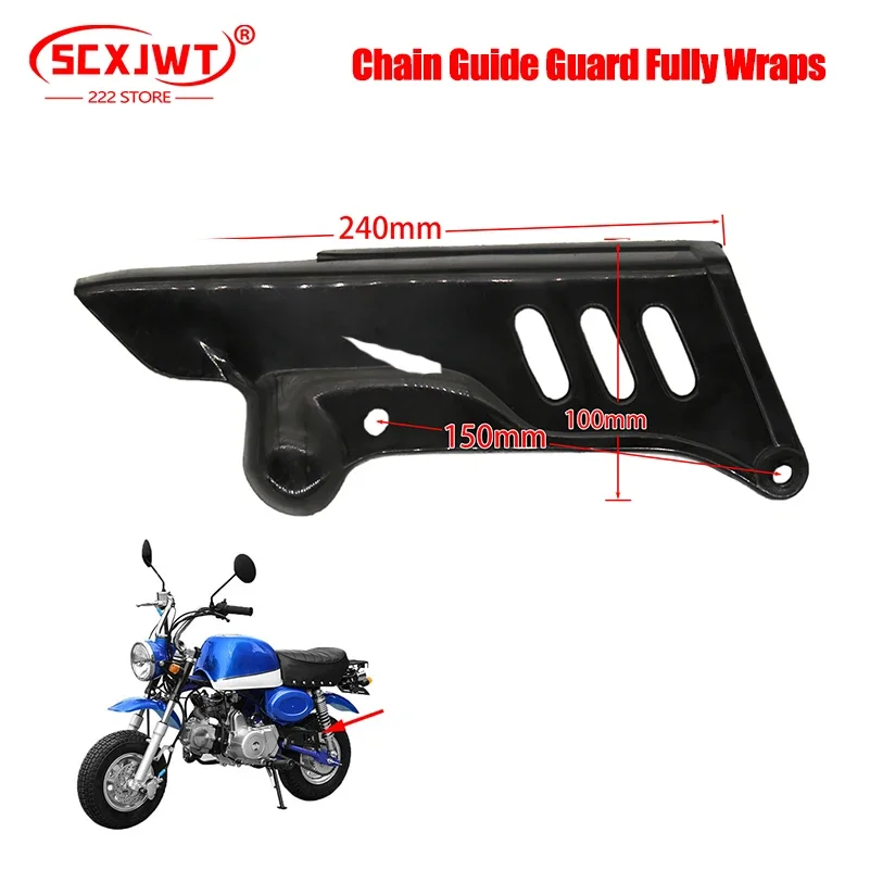 

Chain Guide Guard Fully Wraps for Z50 Z50A Z50J Z50R Mini Trail Monkey Bike Parts Plastic Motorcycle Accessories