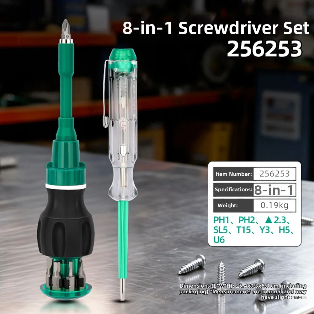 

For Assembly And Disassembly Ratchet Screwdriver Screwdriver Wear-resistant Materials Three-stage Bidirectional Ratchet