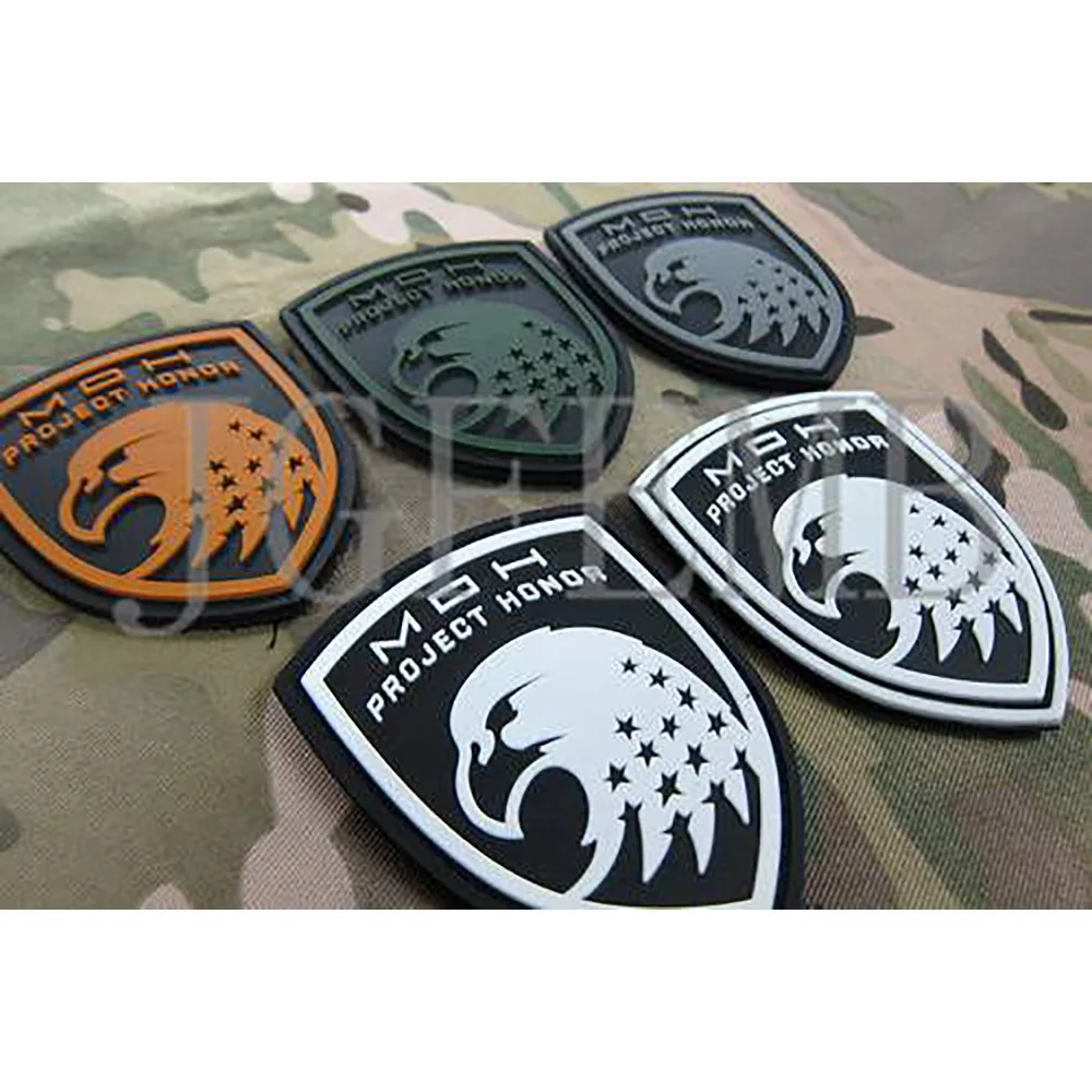 3D PVC Patch of Honor, Medal of Honor, Project Honor, Patch