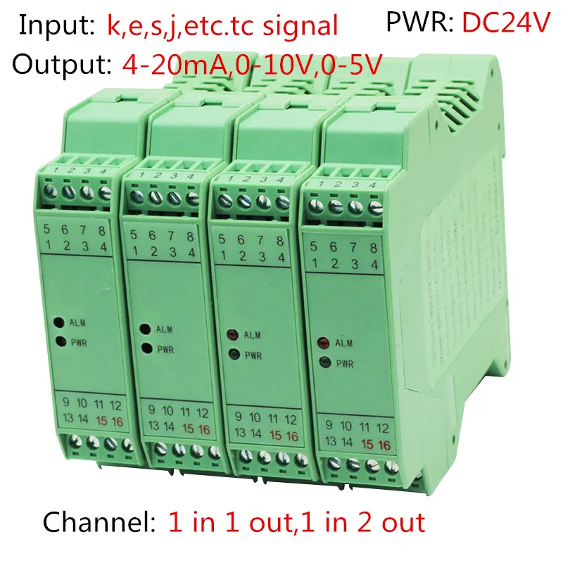 Transmissor de Termopar Sensor Modbus Transmissor Transmissor Modbus Rs485 dc 24v Bsc 5v