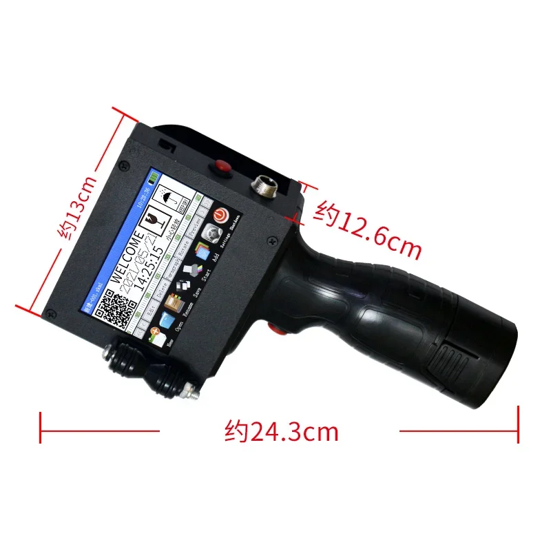 High Quality Thermal Inkjet Portable Expiry Date Batch Coding Machine Handheld Hand Held Inkjet Printer