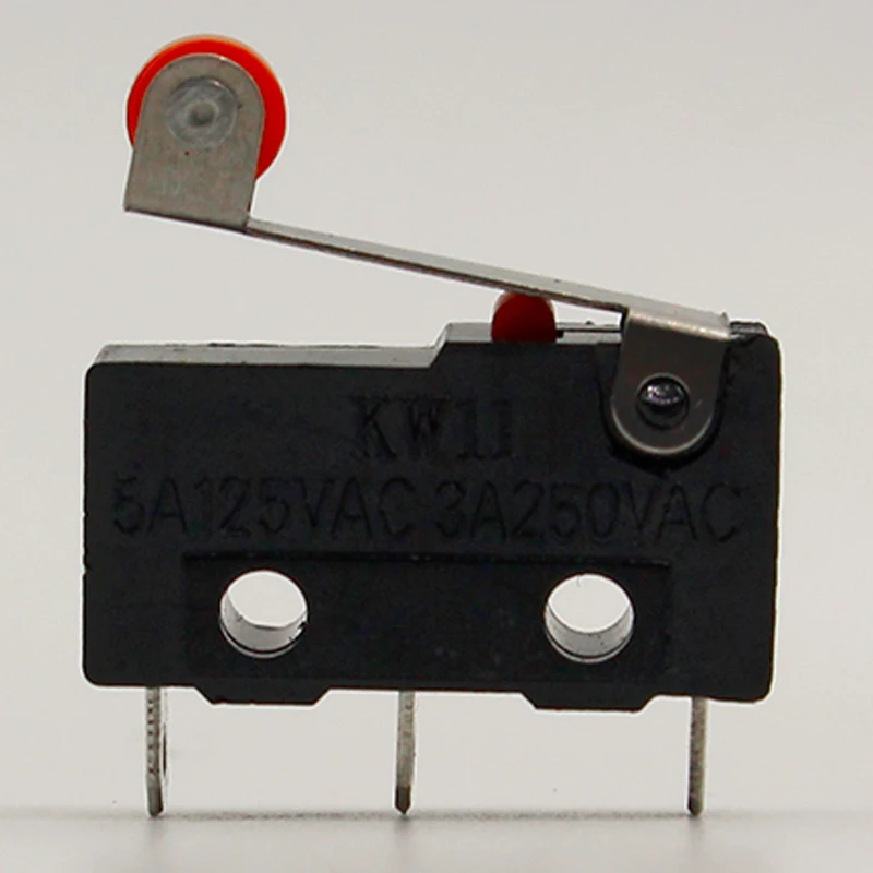 10 x Roller Lever Arm PCB Terminals Micro Limit Normal Close/Open Switch KW Switches 5A Favorable Price